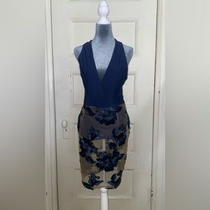 Dress with 3D Flowers